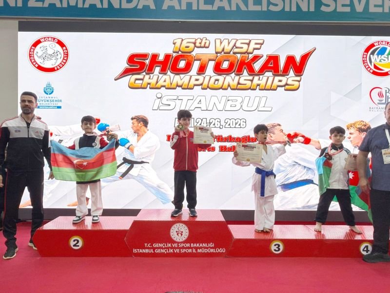 Naxçıvan karateçiləri İstanbulda keçilən dünya çempionatında ölkəmizi uğurla təmsil ediblər -