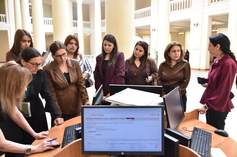 Naxçıvan kitabxanaçıları Bakıda təcrübə proqramında iştirak ediblər -