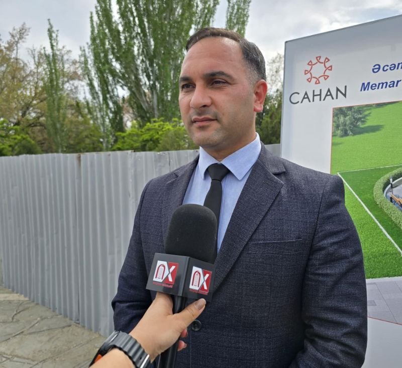 Naxçıvanda Əcəmi Naxçıvaninin abidəsinin ucaldılması üzrə işlər aparılır