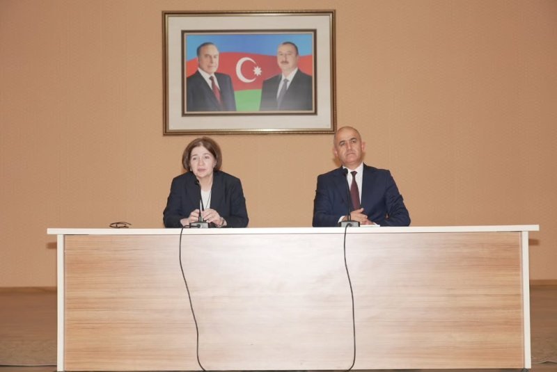 Naxçıvanda gənclərlə  görüş keçirilib -