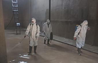 Naxçıvanda su anbarları təmizlənib və dezinfeksiya edilib -