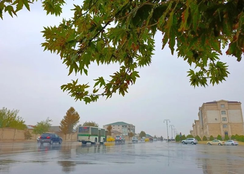 Naxçıvanda yağışlı hava davam edir
