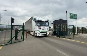 Növbəti humanitar yardım “Cənub-Astara” buraxılış məntəqəsindən İrana yola salınıb