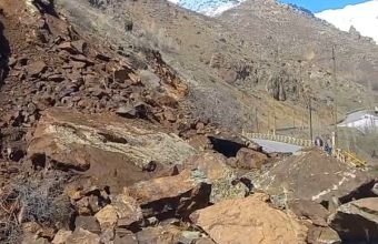 Ordubad rayonunda qaya uçqunu olub