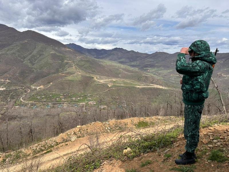Ötən ay dövlət sərhədini pozan 6 əcnəbi saxlanılıb