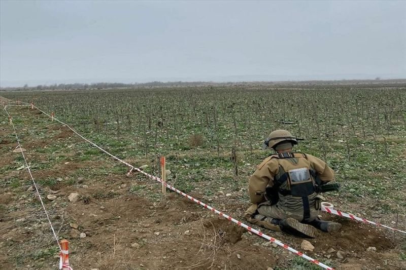 Ötən həftə 1593,1 hektar ərazi minalardan təmizlənib