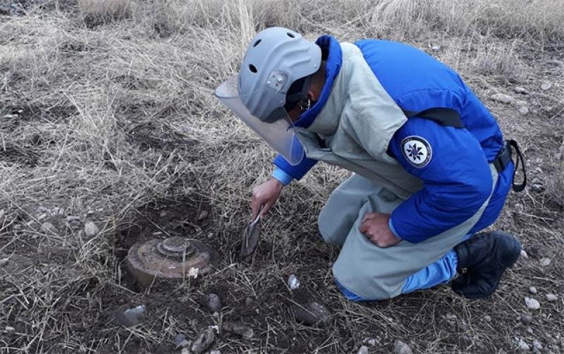 Ötən həftə nə qədər ərazi minalardan təmizlənib?