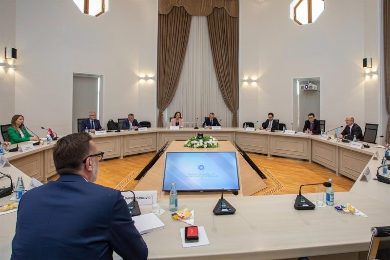 Pərviz Şahbazov Dubravka Djedoviç Handanoviçlə görüşüb