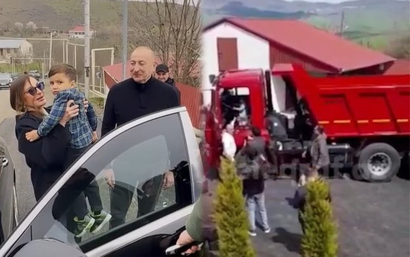 Prezident Ayazın ailəsinə “KamAZ” hədiyyə etdi