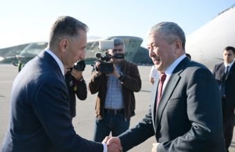 Qırğızıstanın Baş naziri Azərbaycana səfərə gəlib