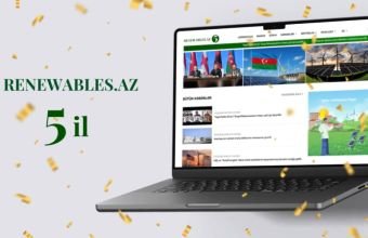 Renewables.az portalının 5 yaşı tamam olur