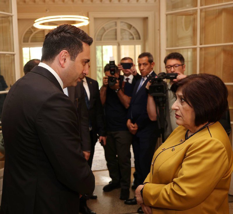 Sahibə Qafarova bu gün Alen Simonyanla görüşəcək