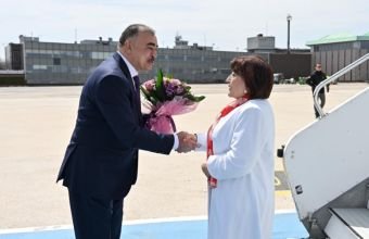 Sahibə Qafarova Türkiyədə işgüzar səfərdədir