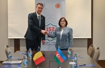 Sahibə Qafarova Vinsent Blondel ilə görüşüb