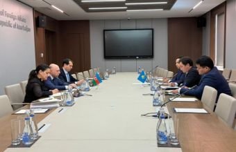 Samir Şərifovla Alibek Bakayev arasında görüş keçirilib