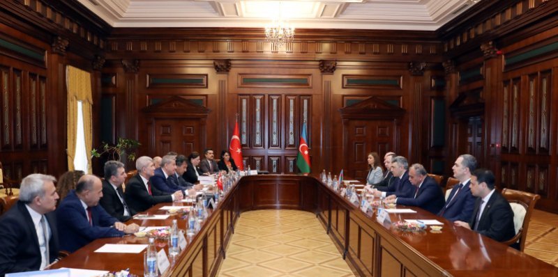 Türkiyə Respublikası Ali Məhkəməsinin nümayəndə heyəti ilə görüş keçirilib