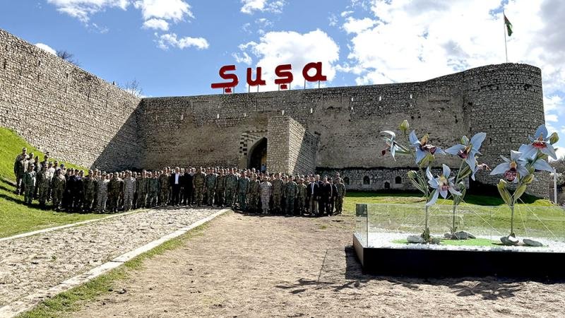 Türkiyəli qonaqlar işğaldan azad edilmiş ərazilərdə olublar -