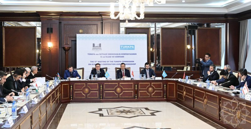 TÜRKPA iclasında birgə iqtisadi layihələr və model qanunlar təsdiqlənib