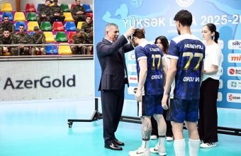 Voleybol üzrə "Ordu" komandası ikinci yeri tutub -