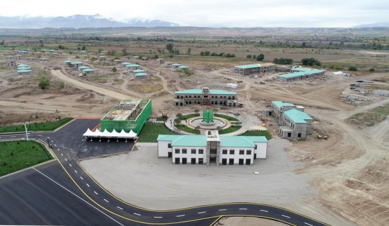 Zəngilan şəhərinin I yaşayış mərhələsində işlər bitib