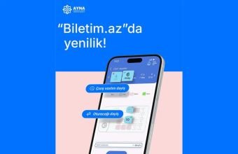 AYNA: "Biletim.az" portalına yeni funksiya əlavə olunub