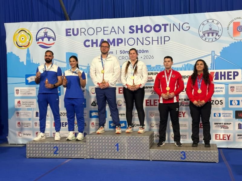 Azərbaycan atıcıları Avropa çempionatında iki gümüş medal qazanıblar