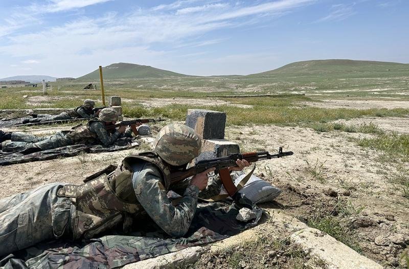 Azərbaycan Ordusunda hərbi beşnövçülük üzrə birincilik keçirilib