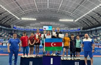 Azərbaycan stolüstü tennisçiləri Özbəkistanda beynəlxalq turnirdə 4 medal əldə ediblər