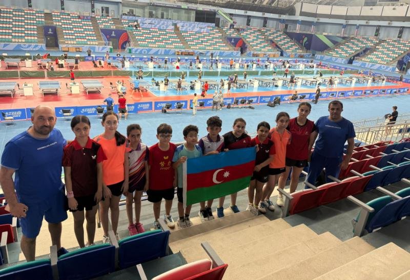 Azərbaycanın stolüstü tennisçiləri Özbəkistanda daha bir beynəlxalq turnirə qatılıblar