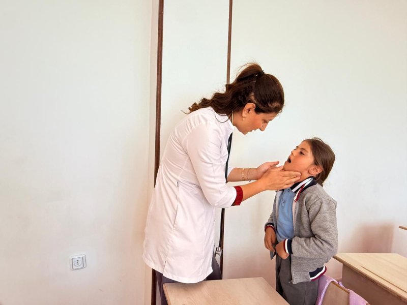Babəkdə uşaqların kütləvi tibbi müayinələrinin nəticələri açıqlanıb -