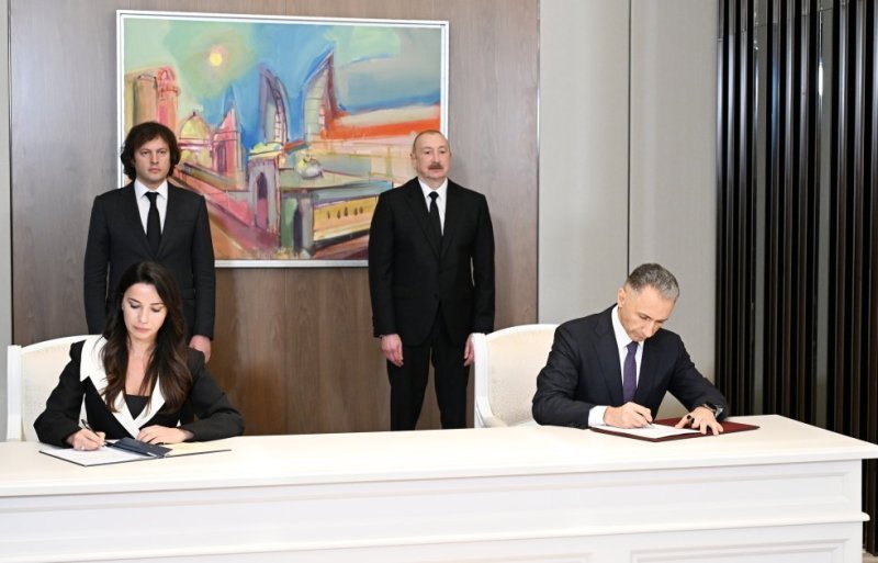 Bakı–Tbilisi–Qars dəmir yolu üzrə Koordinasiya Şurasının 41-ci iclasının Protokolu imzalanıb