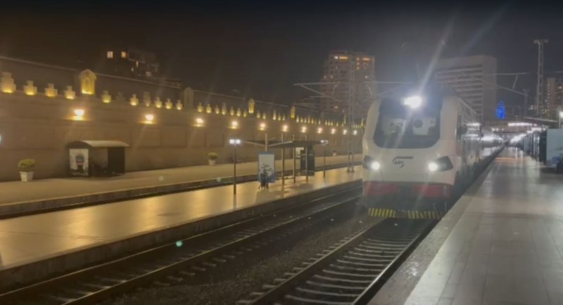 Bakı-Tbilisi sərnişin qatarı yola salınıb
