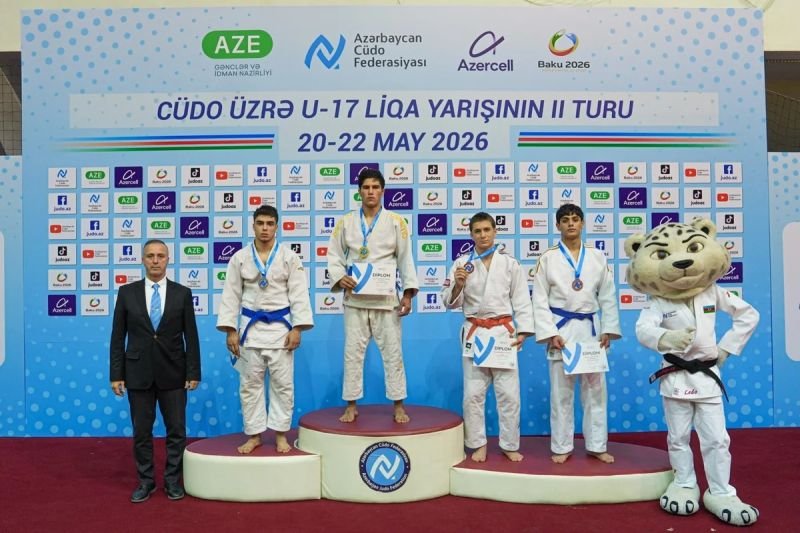 Cüdo üzrə U-17 yeniyetmələr arasında Liqa yarışının II turu start götürüb