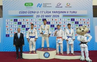 Cüdo üzrə U-17 yeniyetmələr arasında Liqa yarışının II turu start götürüb