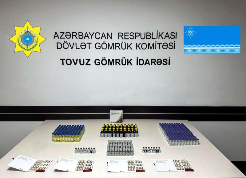 Gömrükdə dərmanların qanunsuz keçirilməsinin qarşısı alınıb