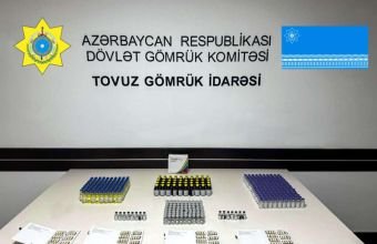 Gömrükdə dərmanların qanunsuz keçirilməsinin qarşısı alınıb