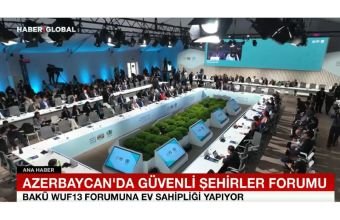 "Haber Global" "WUF13"ün ilk günü haqqında süjet hazırlayıb -