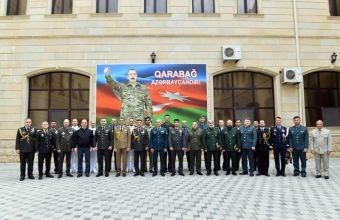Hərbi attaşelər Dövlət Sərhəd Xidmətində olublar