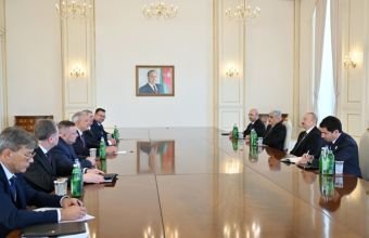 İlham Əliyev Belarus Milli Assambleyası Nümayəndələr Palatasının sədrini qəbul edib -