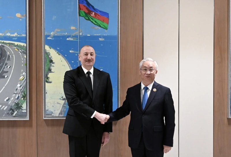 İlham Əliyev Can Quoçini qəbul edib -