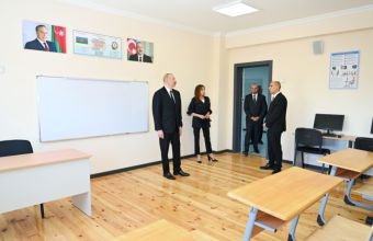 İlham Əliyev Cəbrayıl rayonunun Şükürbəyli kəndinin açılışında iştirak edib -