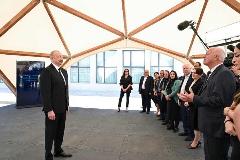İlham Əliyev: Cəbrayılın Azərbaycan üçün böyük töhfəsi olacaq