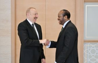 İlham Əliyev Esvatini Kralının başçılıq etdiyi nümayəndə heyəti ilə görüşüb -