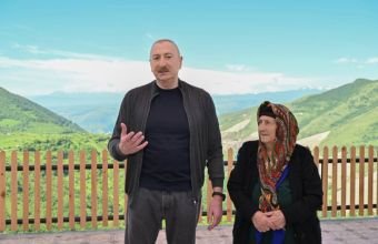 İlham Əliyev: Əzab-əziyyətə baxmayaraq Azərbaycan xalqı əyilmədi