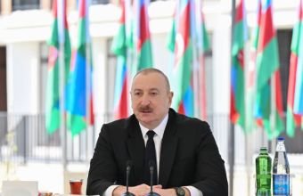 İlham Əliyev: Nə qədər ki, Ermənistanda Azərbaycana nifrət hissi ilə yaşayan siyasi qüvvələr var, biz ayıq olmalıyıq