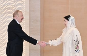 İlham Əliyev Pakistanın Pəncab əyalətinin Baş nazirini qəbul edib -