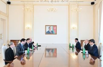 İlham Əliyev Slovakiya Baş nazirinin müavinini qəbul edib -