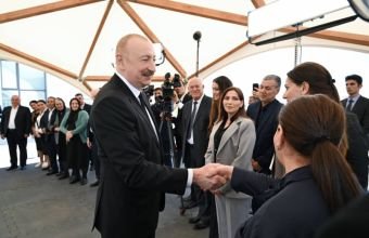 İlham Əliyev: Şükürbəyli kəndi tamamilə yenidən qurulub