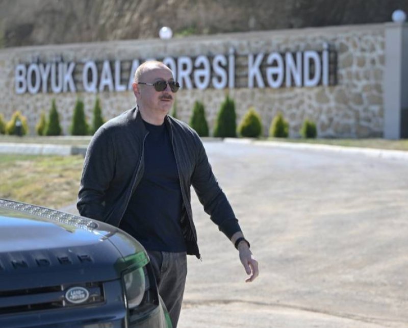 İlham Əliyev Şuşaya səfəri ilə bağlı videoçarx paylaşıb