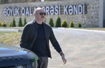 İlham Əliyev Şuşaya səfəri ilə bağlı videoçarx paylaşıb